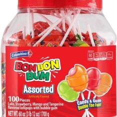 Colombina Bon Bon Bum Assorted Lollipops